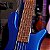 Baixo 5 Cordas Warwick Rockbass Streamer LX Blue Metallic High Polish - Imagem 3