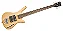 Baixo 5 Cordas Warwick Rockbass Corvette $$ Natural Transparent Satin - Imagem 3
