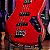 Baixo 4 Cordas Sx Standard Jazz Bass Red - Imagem 3