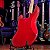 Baixo 4 Cordas Sx Standard Jazz Bass Red - Imagem 7