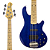 Baixo 5 Cordas Lakland Skyline Series 55-02 Deluxe Translucent Blue - Imagem 1