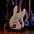 Baixo 4 Cordas Fender Jazz Bass Olympic White Captador Custom Shop - Imagem 1