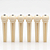 Kit 6 Pino para Cavalete de Violão Aço Creme - Imagem 1