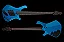 Baixo 5 Cordas Ativo Mayones ORI Enji 5 Mecha Blue - Imagem 5