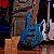 Baixo 5 Cordas Headless S.martyn Element 34" Translucent Blue Matte - Imagem 2