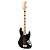 Baixo 5 Cordas Ativo Squier by Fender Affinity Series Jazz Bass V Black Metallic - Imagem 4