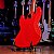 Baixo 5 Cordas Studebaker Jazz Bass Daytona Red Sparkle - Imagem 8