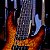 Baixo 5 Cordas Fender Deluxe Jazz Bass 24V QMT Made in Korea 4,55 kg - Imagem 2