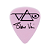Palheta para Guitarra Ibanez Steve Vai Signature 1.0mm Muscat Purple - Imagem 1