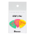 Kit 3 Palheta para Guitarra Ibanez Steve Vai Signature 1.0mm Green/Pink/Yellow - Imagem 1