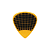Palheta para Guitarra Ibanez Sand Grip Wizard Series Extra Heavy 1.2mm Yellow - Imagem 2