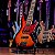 Baixo 5 Cordas Fender American Deluxe Jazz Bass V Sunburst 1998 - Imagem 1