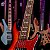 Baixo 5 Cordas Fender American Deluxe Jazz Bass V Sunburst 1998 - Imagem 2