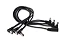 Cabo Extensor Multiplicador para 6 Pedais Rockboard by Warwick - Imagem 1