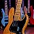 Baixo 5 Cordas Ativo Fender Marcus Miller Jazz Bass V Aged Natural 2006 - Imagem 2