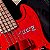 Baixo 5 Cordas Ativo AtelierZ M#265 Magnitude Custom Transparent Red Japonês - Imagem 3