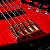 Baixo 5 Cordas Ativo AtelierZ M#265 Magnitude Custom Transparent Red Japonês - Imagem 5