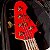 Baixo 5 Cordas Ativo AtelierZ M#265 Magnitude Custom Transparent Red Japonês - Imagem 7