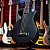 Baixo 4 Cordas Desmontável Overhead Carbon Black Travel Bass - Imagem 3