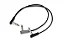 Cabo De Audio Y RockBoard by Warwick Flat Patch Y-Splitter 30 cm - Imagem 1