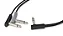 Cabo De Audio Y RockBoard by Warwick Flat Patch Y-Splitter 30 cm - Imagem 3