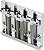 Ponte para Baixo 4 Cordas Leo Quan Badass Bass II Chrome - Imagem 3
