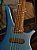 Baixo 5 Cordas Headless S.Martyn Blaze 34 Metallic Sky Blue Matte - Imagem 3