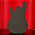Porta Treco Organizador Baixo Precision Bass Black Gold 3D - Imagem 4