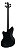 Baixo 4 Cordas Ativo Ibanez Talman Bass Tmb420b Black Flat - Imagem 9