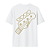 Camiseta Regular Nascido Para o Groove Gruveria Off White - Imagem 2