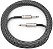 Cabo para Instrumento P10 Daddario Custom Braided 4,57m B&W Tweed - Imagem 2