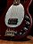 Baixo 4 Cordas Music Man S.U.B. PSV HDWE Textured Red 2003 - Imagem 4
