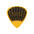 Palheta para Guitarra Ibanez Sand Grip Wizard Series Heavy 1.00mm Yellow - Imagem 2