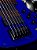 Baixo 6 Cordas Mattisson Bass HL-6 True Temperament Henrik Linder Gloss Blue - Imagem 4