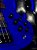 Baixo 6 Cordas Mattisson Bass HL-6 True Temperament Henrik Linder Gloss Blue - Imagem 5
