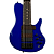 Baixo 6 Cordas Mattisson Bass HL-6 True Temperament Henrik Linder Gloss Blue - Imagem 1