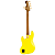 Baixo 5 Cordas Fender MonoNeon Jazz Bass V Neon Yellow - Imagem 6