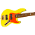 Baixo 5 Cordas Fender MonoNeon Jazz Bass V Neon Yellow - Imagem 3