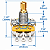 Potenciômetro Regular Shaft CTS B250 - Imagem 2