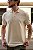 Camisa Alfaiataria Polo Masculina Creme - Imagem 2