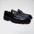 Sapato Masculino Tratorado Preto com Fivela - Imagem 3