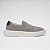 Sapatênis Slip On Cinza Confortável - Imagem 1