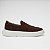Sapatênis Slip On Masculino Marrom Casual - Imagem 1