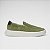 Sapatênis Slip On Verde com Solado Branco - Imagem 1