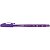 CANETA ESF TRIS SLIDE FANCY 1.0  ROXO - Imagem 1