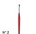 473 2 PINCEL REDONDO CURTO - Imagem 1