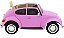 CARRO ELETRICO BEETLE 12V - ROSA - Imagem 3