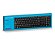 TECLADO BASICO SLIM PRETO LASER USB - Imagem 1