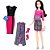 DTD96 BARBIE FAB-SORT FASHIONISTAS C ACC - Imagem 1