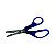TESOURA ESCOLAR CABO AZUL - Imagem 1